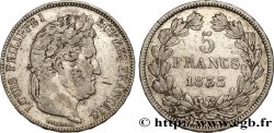 5 francs IIe type Domard 1833 Paris F.324/14