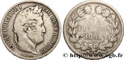 5 francs Ier type Domard, tranche en relief 1831 Lille F.320/13