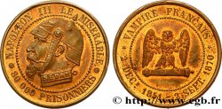 Monnaie satirique Lt 27, module de cinq centimes 1870  Coll.42 