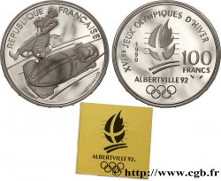 Belle Épreuve 100 francs - Bobsleigh / Luge Belle Époque 1990 Paris F5.1609 1