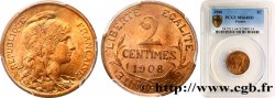 2 centimes Daniel-Dupuis 1908 Paris F.110/11