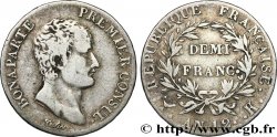 Demi-franc Bonaparte Premier Consul 1804 Bordeaux F.173/8 TB30