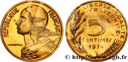 5 centimes Marianne 1974 Pessac F.125/10