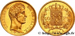 40 francs or Charles X, 2e type 1828 Paris F.544/3