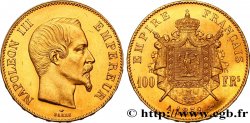 100 francs or Napoléon III, tête nue 1859 Paris F.550/7 SUP58