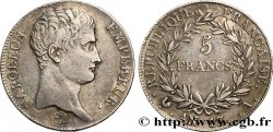 5 francs Napoléon Empereur, Calendrier révolutionnaire 1805 Paris F.303/2