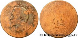 Dix centimes Napoléon III, tête nue 1857 Lille F.133/46
