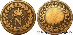 Un décime à l’N couronnée 1814 Strasbourg F.131/-