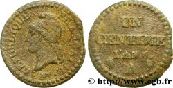 Un centime Dupré, 6 normal 1798 Paris F.100/3