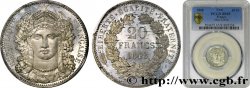 Concours de 20 francs, essai d Oudiné 1848 Paris VG.3035  var