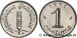 1 centime Épi, BU (Brillant Universel), frappe médaille 1991 Pessac F.106/49