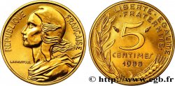 5 centimes Marianne, Brillant Universel 1988 Pessac F.125/24