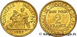 2 francs Chambres de Commerce 1922  F.267/4