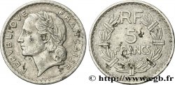5 francs Lavrillier, aluminium 1945 Castelsarrasin F.339/5