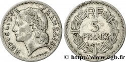 5 francs Lavrillier, aluminium 1946 Beaumont-Le-Roger F.339/7