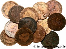 Lot de 13 pièces de 5 centimes Cérès n.d. s.l. F.118/1