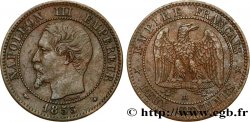 Deux centimes Napoléon III, tête nue 1853 Strasbourg F.107/3