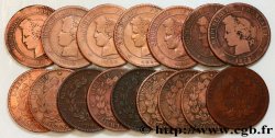 Lot de 16 pièces de 10 centimes Cérès n.d. s.l. F.135/ B/TTB