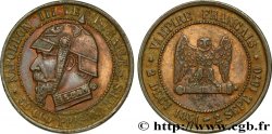 Monnaie satirique Br 27, module de Cinq centimes 1870  Coll.42 