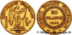 20 francs or Génie, IIe République 1849 Paris F.528/2