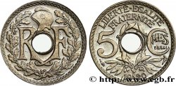 Essai de 5 centimes Lindauer en cupro-nickel 1920 Paris F.122/1