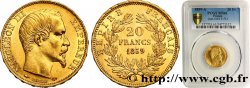 20 francs or Napoléon III, tête nue 1859 Paris F.531/15