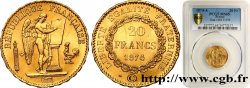 20 francs or Génie, Troisième République 1874 Paris F.533/2