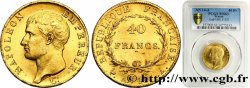 40 francs or Napoléon tête nue, Calendrier révolutionnaire 1805 Paris F.537/2