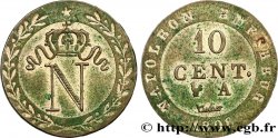 Faux de 10 cent. à l N couronnée 1808 Paris F.130/2 var.