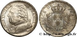 5 francs Louis XVIII, buste habillé 1814 Perpignan F.308/11 MS62