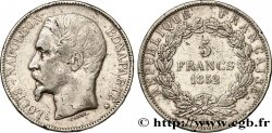 5 francs Louis-Napoléon 1852 Strasbourg F.329/3