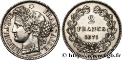 2 francs Cérès, sans légende 1871 Bordeaux F.264/4