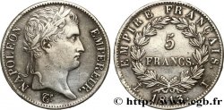 5 francs Napoléon Empereur, Empire français 1813 Nantes F.307/72 TTB