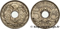 5 centimes Lindauer, maillechort, avec étoile 1938  F.123/1 AU50