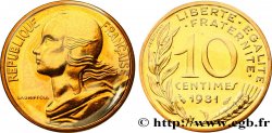 10 centimes Marianne 1981 Pessac F.144/21