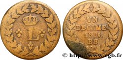 Un décime à l’L couronnée 1815  Strasbourg F.132A/3