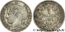 5 francs Cérès, IIe République 1850 Paris F.327/4