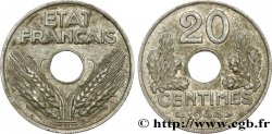 20 centimes État français, légère 1944 F.153A/2