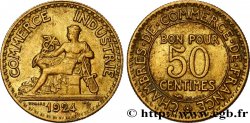 50 centimes Chambres de Commerce 1924 Paris F.191/6