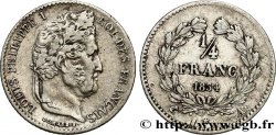 1/4 franc Louis-Philippe 1834 Paris F.166/37