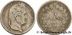 1/4 franc Louis-Philippe 1845 Paris F.166/102
