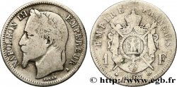1 franc Napoléon III, tête laurée 1867 Paris F.215/6