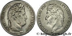 5 francs, IIe type Domard, frappe incuse n.d. - F.324/- var.