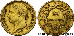 20 francs or Napoléon tête laurée, Empire français 1813 Gênes F.516/31
