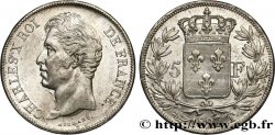 5 francs Charles X, 2e type 1827 Nantes F.311/12 AU52