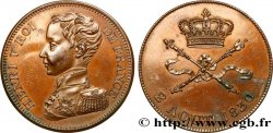 Module de 5 francs pour l’avènement d’Henri V 1830 VG.2687