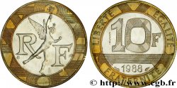 Essai de 10 francs Génie de la Bastille 1988 Pessac F.375/1 MS