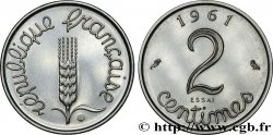 Essai de 2 centimes Épi 1961 Paris F.111/2 MS64