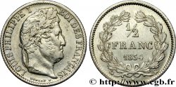 1/2 franc Louis-Philippe 1834 Bordeaux F.182/46 AU50