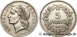 5 francs Lavrillier, nickel 1936 F.336/5
